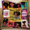 May Girl Black Queen Quilt Thh768  Quilt